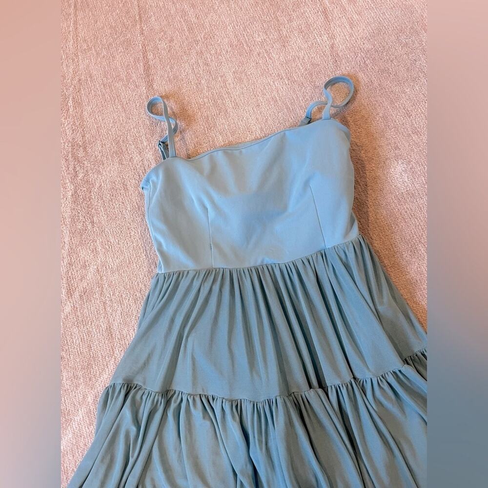 Blogilates Women's Ballerina Active Dress Teal Size S Coquette Ballerinacore - Picture 4 of 6